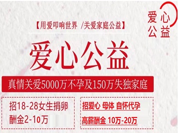 新郑捐卵助孕生子 爱心志愿者招募